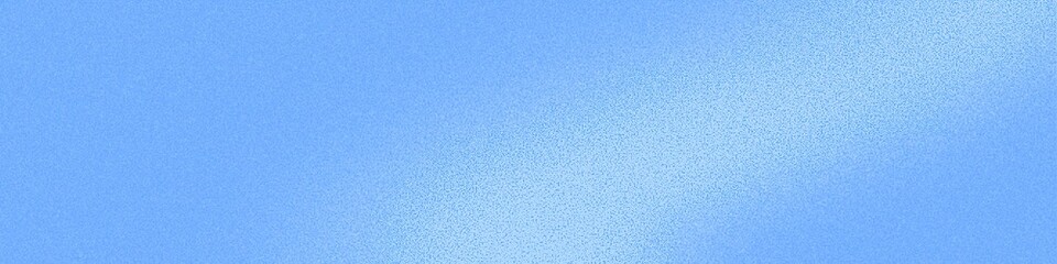 Obraz premium A vibrant blue gradient fills the background, complemented by grainy noise textures and glowing blue light, perfect for header designs.