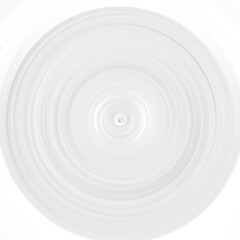 Obraz premium Black and white radial motion effect. Abstract rounded background. Grayscale curves and sphere.