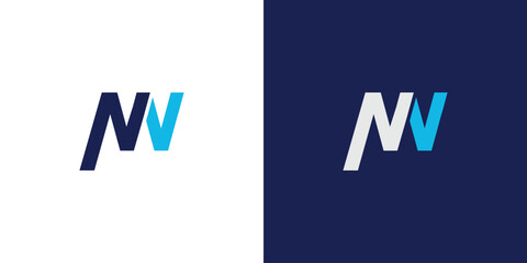 Modern and unique MW  logo design