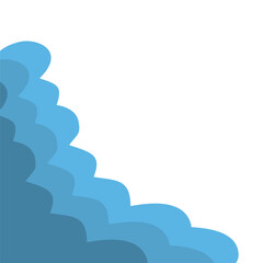  Cloud Corner Border