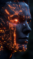 Futuristic human