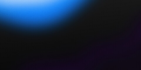 Obraz premium shadowy grainy background presents a shimmering blue and white abstract noise texture on a black poster header, allowing for a significant copy area.