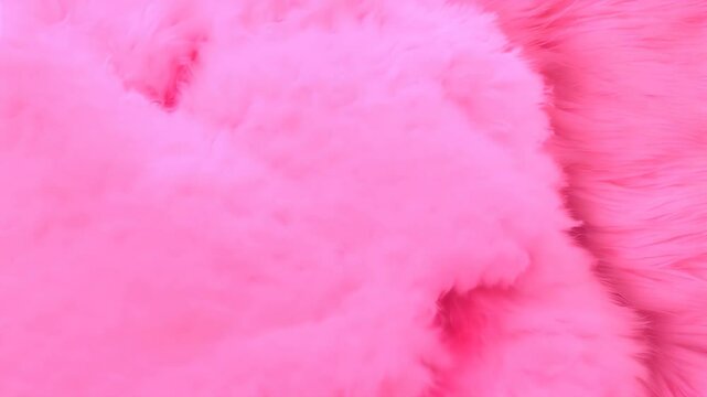 Pink fur texture background. Close up of pink fur texture background, Show a pink fur background with a surface wool texture