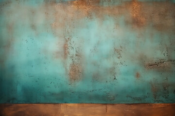 Abstract Green and Brown Wall Texture - Interior Design Background