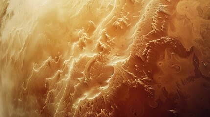 Swirling patterns of Martian dust storms