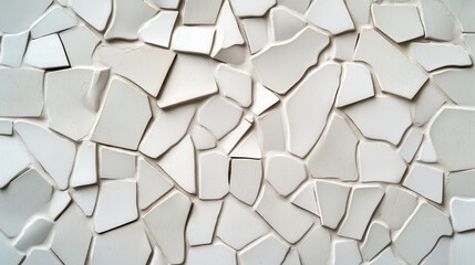 Cracked White Paint Texture Background