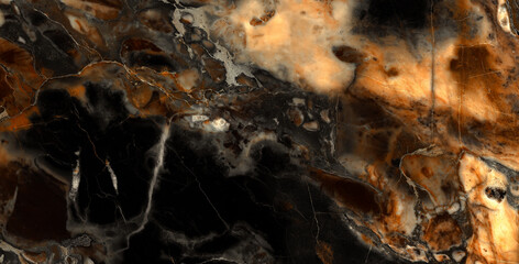 black natural marble texture, close up stone texture, high details marble graphics