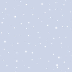 Cute Watercolor Christmas seamless pattern. Ornament with hand drawn abstract dots snowflakes