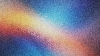 Futuristic Gradient Background Featuring Grainy Noise Texture. Smooth Fluid Shapes and Vibrant Colors for Eye-Catching Poster Designs.