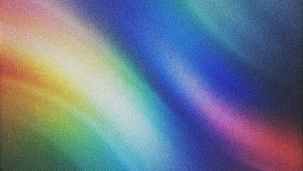 Futuristic Gradient Background Featuring Grainy Noise Texture. Smooth Fluid Shapes and Vibrant Colors for Eye-Catching Poster Designs.