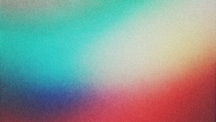 Futuristic Gradient Background Featuring Grainy Noise Texture. Smooth Fluid Shapes and Vibrant Colors for Eye-Catching Poster Designs.