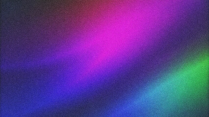 Futuristic Gradient Background Featuring Grainy Noise Texture. Smooth Fluid Shapes and Vibrant Colors for Eye-Catching Poster Designs.