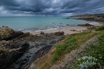Plage de Bourg in Erquy, France