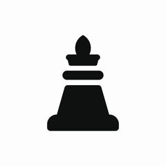 chess figure icon sign vector