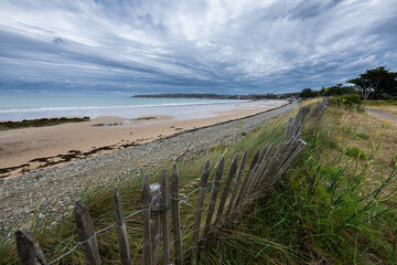 Plage de Caroual in Brittany, France