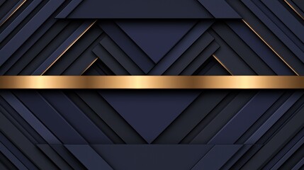 Obraz premium Intricate geometric light patterns in thin blue and purple lines accentuated by golden highlights on a dark canvas at twilight