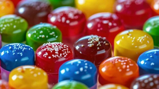 colorful jelly beans