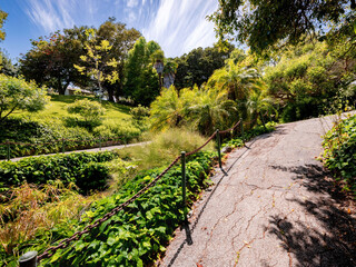 walkways and water