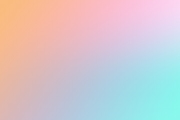 Abstract colorful pastel pink blue peachy gradient background