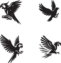 parrot silhouette