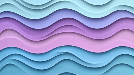 A high-resolution, minimalist abstract background featuring fluid waves of vibrant colors in shades of blue and purple.
