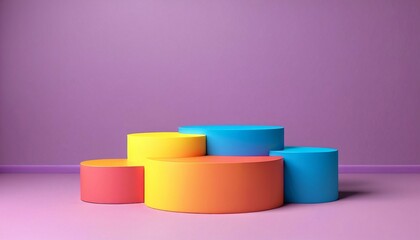 Obraz premium Modern 3D Podium for Product Setup