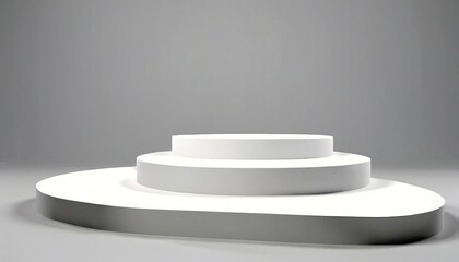 3D Textured Podium with Stylish Design