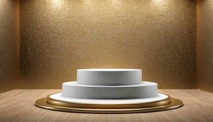 Textured Podium Design for Photography