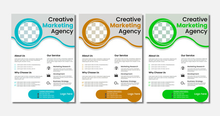 Modern Business Flyer Template. Clean And fresh.