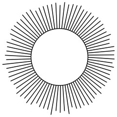 Sun Outline