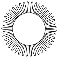 Sun Outline