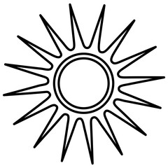 Sun Outline