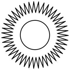 Sun Outline