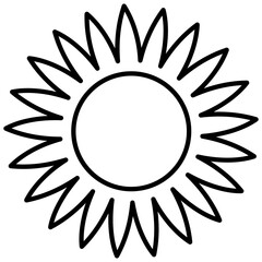 Sun Outline