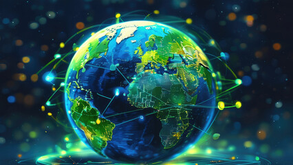 Earth Enveloped by Interconnected Banks: A Global Financial Network