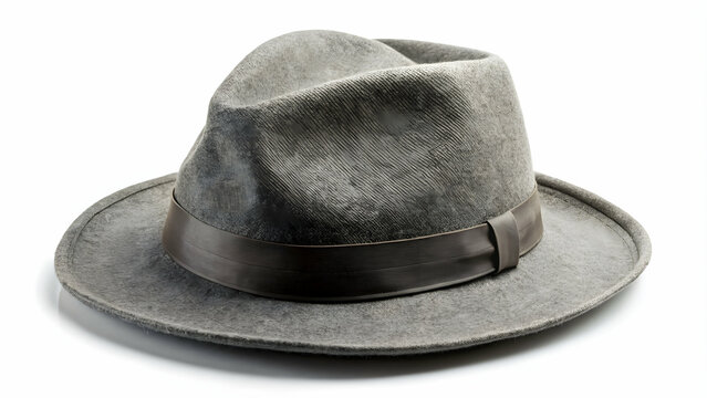 Vintage gray hat with a classic design suitable for any outfit, fashion, accessory, headwear, retro, style, trendy
