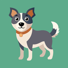 Obraz premium Adobe Illustrator Artwork Dog Vector Illustration