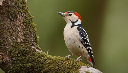 Fototapeta premium red headed woodpecker