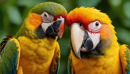 blue and yellow macaw
