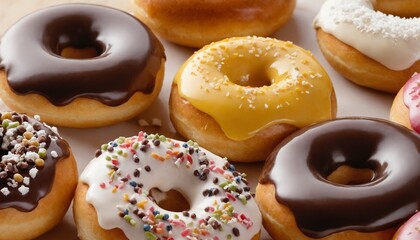 donuts with chocolate