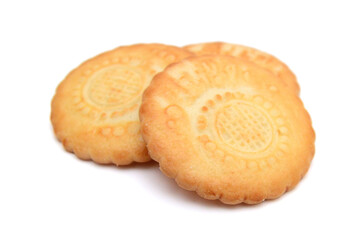 Cookies isolated on white background