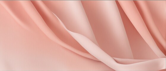Abstract Pink Fabric Drape