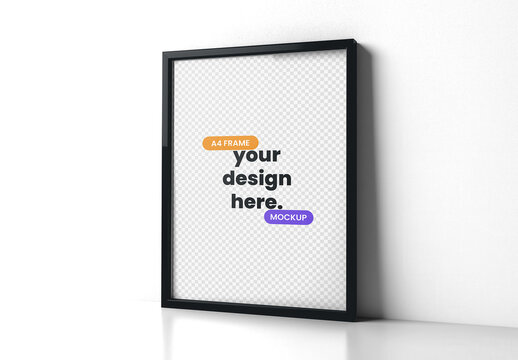 Minimalistic Picture Frame Mockup with Generative AI
