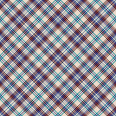 Modern Autumn Plaid Check Seamless Pattern - Cute plaid check repeating pattern design