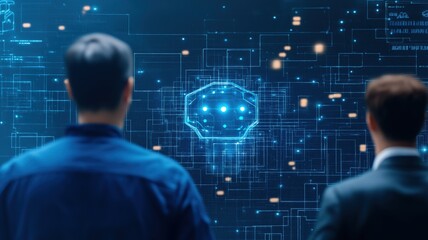 Designers Brainstorming with AI Technology in Action