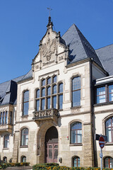 Entrance of district house in Quedlinburg