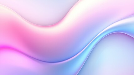 A pink and blue wave with a white background
