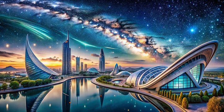 Awe-Inspiring Mega Structures in Space: Futuristic Design and Cosmic Engineering Beyond Imagination