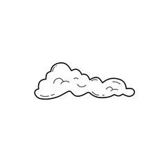 hand drawn clouds