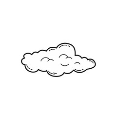 hand drawn clouds